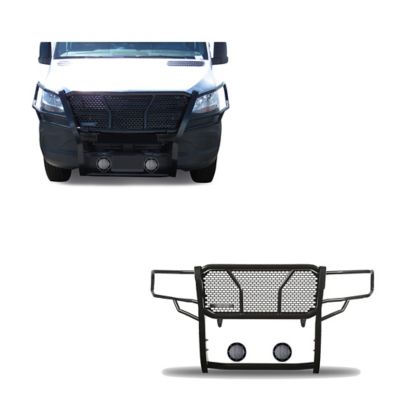 Black Horse Off Road Rugged Heavy Duty Grille Guard Kit Modular Black Fits 21-25 Sprinter 1500/2500/3500.