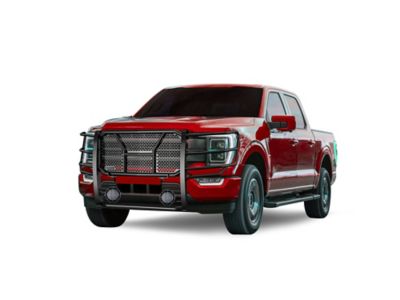 Image showing  Rugged Heavy Duty Grille Guard Kit Modular Black Fits 2021-2025 Ford F-150.