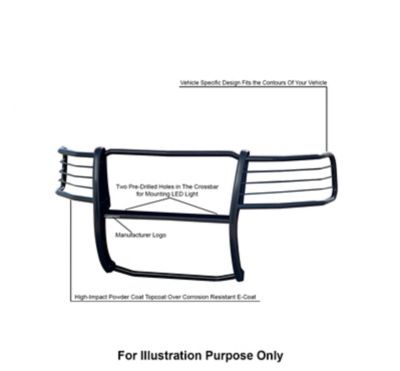 Image showing  Grille Guard Modular Black Fits 19-25 Ram 1500