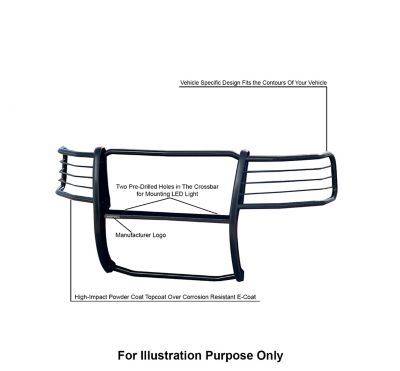 Image showing  Grille Guard Modular Black Fits 19-25 Ram 1500