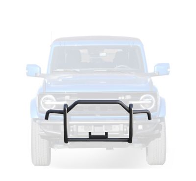 Image showing  Tubular Grille Guard Light Duty Matte Black Fits 2021-2025 Ford Bronco
