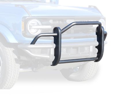 Image showing  Tubular Grille Guard Light Duty Matte Black Fits 2021-2025 Ford Bronco