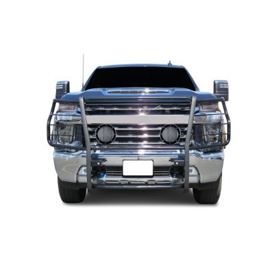 Black Horse Off Road Grille Guard Kit Modular Black Fits 20-24 Chevrolet Silverado 3500 HD20-24 Chevrolet Silverado 2500 HD