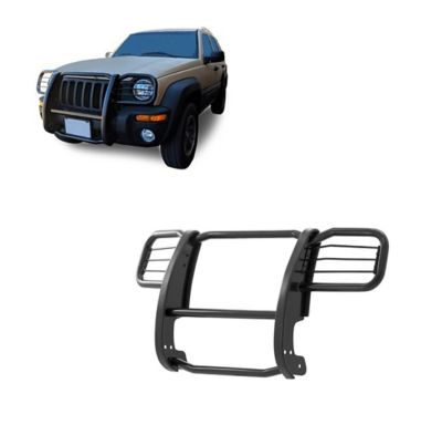 Black Horse Off Road Grille Guard Modular Black Fits 2002-2007 Jeep Liberty