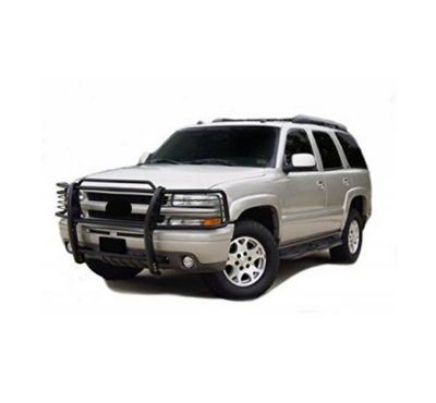 Image showing 3 th Black Horse Off Road Grille Guard Modular Black Fits Silverado 1500 99-02 Suburban 1500/Tahoe/Yukon/Yukon