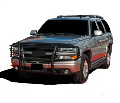 Image showing 5 th Black Horse Off Road Grille Guard Modular Black Fits Silverado 1500 99-02 Suburban 1500/Tahoe/Yukon/Yukon