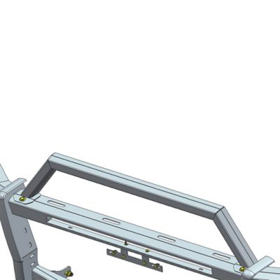Image showing  Rambler Grille Guard Modular Black Fits 2010-2024 Toyota 4Runner