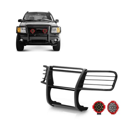 Black Horse Off Road Grille Guard Kit Modular Black Fit 2002-2005 Ford Explorer, 17FJ26MA-PLR