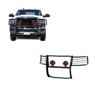 Black Horse Off Road Grille Guard Kit Modular Black Fits 19-24 Ram 2500 , 19-24 Ram 3500 (Excl Power Wagon Trim), 17DG113MA-PLR