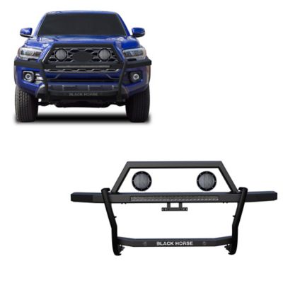 Black Horse Off Road Rambler Grille Guard Kit Modular Black Fits 2010-2024 Toyota 4Runner, RAGT20-K1PLFB