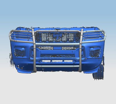 Image showing  Grille Guard Kit Modular Black Fit 2022-2024 Jeep Grand Cherokee 2021-2024 Jeep Grand Cherokee L