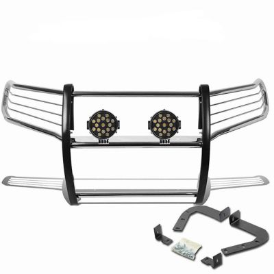 Black Horse Off Road Grille Guard Kit Modular Stainless Steel, Fits 2016-2020 Honda Pilot