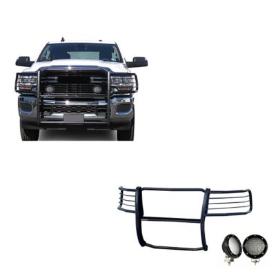 Black Horse Off Road Grille Guard Kit Modular Black Fits 19-24 Ram 2500 , 19-24 Ram 3500 (Excl Power Wagon Trim), 17DG113MA-PLFB
