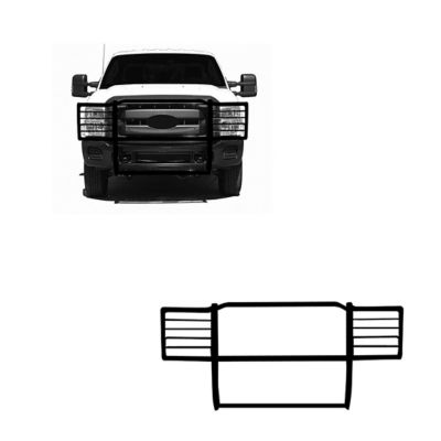Black Horse Off Road Grille Guard Modular Black Fits 2011-2016 Ford F-250/F-350/F-450/F-550 Super Duty