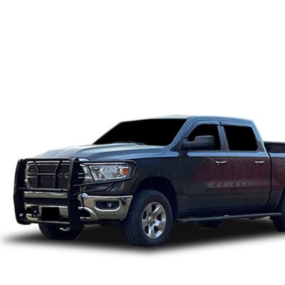 Image showing  Rugged Heavy Duty Grille Guard Modular Black Fits 2019-2025 Ram 1500