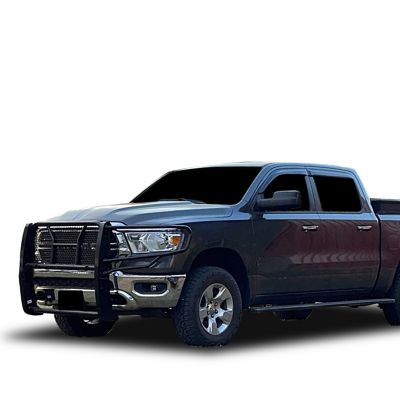 Image showing  Rugged Heavy Duty Grille Guard Modular Black Fits 2019-2025 Ram 1500