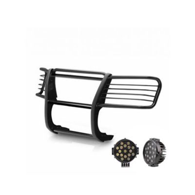 Black Horse Off Road Grille Guard Kit Modular Black, Fits 99-02 Silverado 150000-06 Suburban 1500/Tahoe/GMC Yukon/Yukon XL 1500