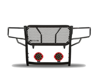 Image showing  Rugged Heavy Duty Grille Guard Kit Modular Black Fits 2019-2025 Ram 1500, RU-DORA19-B-PLR