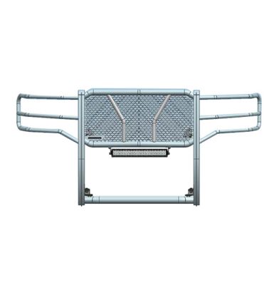 Black Horse Off Road Rugged Heavy Duty Grille Guard Kit Modular Black fits 15-19 GMC Sierra 2500 HD /3500 HD (Excl Denali)