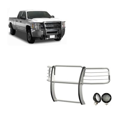 Black Horse Off Road Grille Guard Kit Modular Stainless Steel Fits 14-18 Chevrolet Silverado 150019 Chevrolet Silverado 1500 LD