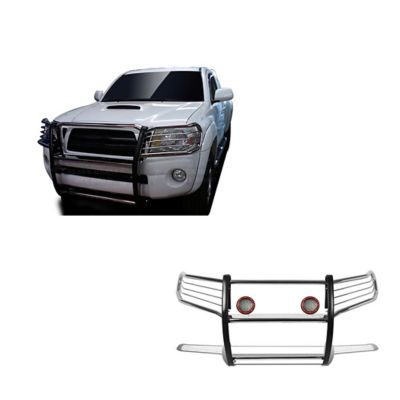 Black Horse Off Road Grille Guard Kit Modular Stainless Steel Fits 2005-2015 Toyota Tacoma