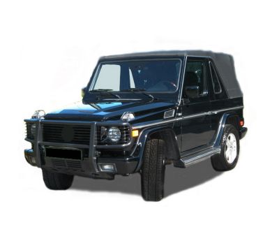 Image showing  Grille Guard Modular Black Fits 2003-2010 Mercedes-Benz G55 AMG1999-2010 Mercedes-Benz G500
