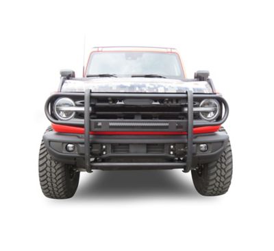 Image showing  Beacon Grille Guard Modular Black fits 2021-2025 Ford Bronco ( Full Size )