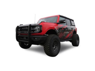 Image showing  Beacon Grille Guard Modular Black fits 2021-2025 Ford Bronco ( Full Size )