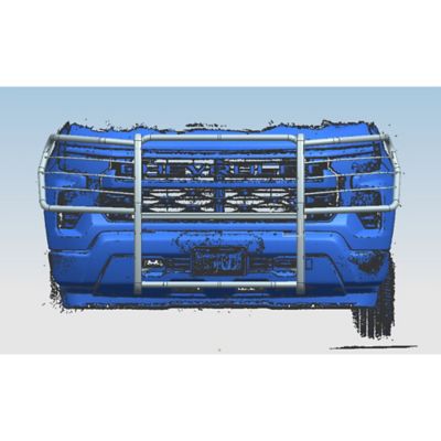 Black Horse Off Road Grille Guard Modular Stainless Steel Fits 2022-2025 Chevrolet Silverado 1500