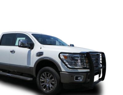 Image showing  Grille Guard Modular Black Fits 2017-2024 Nissan Titan, Excl Titan XD Models