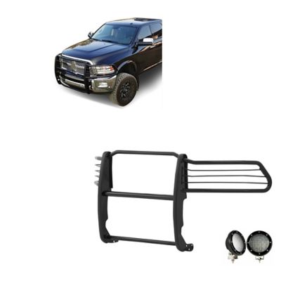 Black Horse Off Road Grille Guard Kit Modular Black Fits 10-18 Ram 250011-18 Ram 3500, Excl. Rebel & Warlock Trims