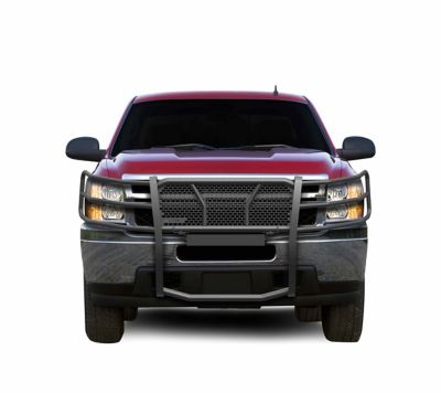 Image showing  Rugged Heavy Duty Grille Guard Modular Black Fits 2007-2013 Chevrolet Silverado 1500