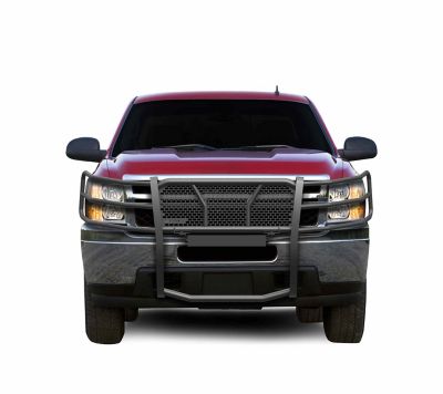 Image showing 5 th Black Horse Off Road Rugged Heavy Duty Grille Guard Modular Black Fits 2007-2013 Chevrolet Silverado 1500