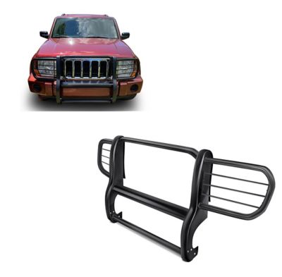 Black Horse Off Road Grille Guard Modular Black Fits 2006-2010 Jeep Commander