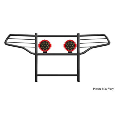 Black Horse Off Road Grille Guard Kit Modular Black Fits 2020-2024 Ford Explorer, Doesn't work with Adaptive Cruise Control