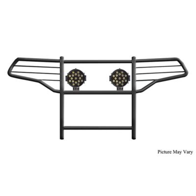 Black Horse Off Road Grille Guard Kit Modular Black Fits 2020-2024 Ford Explorer, Doesn't Work with Adaptive Cruise Control