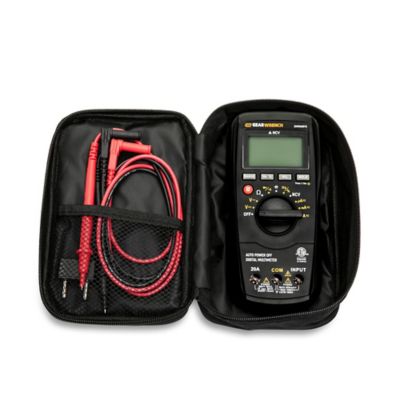 Image showing 6 th GEARWRENCH Technicians True RMS Digital Multimeter