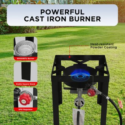 Image showing  Outdoor Propane Turkey Deep Fryer Set