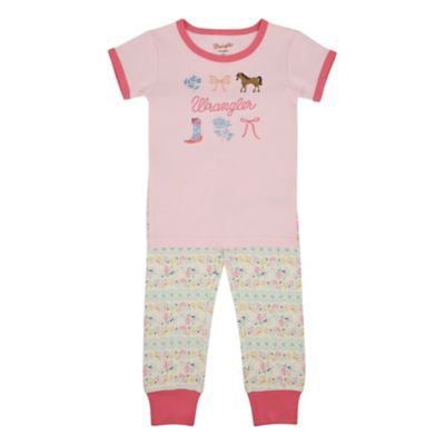 Wrangler Bow Floral Pajama Set