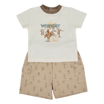 Wrangler Cowboy Desert Short Set, Toddler
