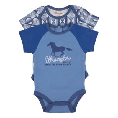 Image showing 0 th Wrangler Running Horse Bodysuit Set