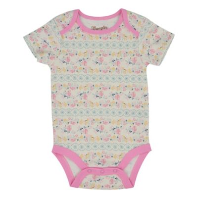 Image showing  Bow Floral Bodysuit Set