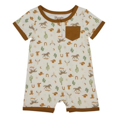 Image showing 2 th Wrangler Ranch Icon Romper Set