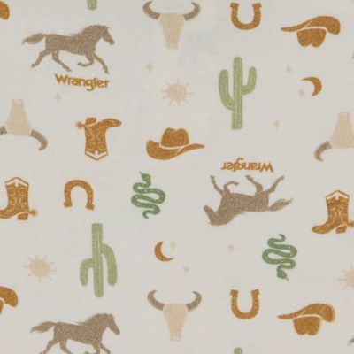 Image showing 3 th Wrangler Ranch Icon Romper Set