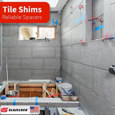 Image showing  2 in. Blue Horseshoe Shims