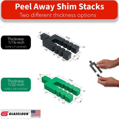 Image showing  Assorted Shim Kit with Peel Away Shims