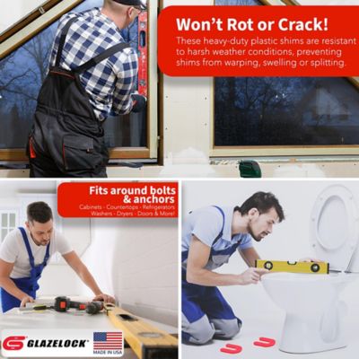 Image showing 6 th Glazelock Assorted Shim Kit with Peel Away Shims