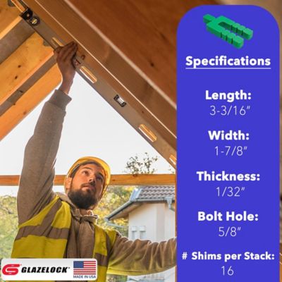 Image showing  1/32 in. Mini Stack Shim