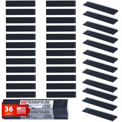 Glazelock Plastic Tapered Shims 36 pk.