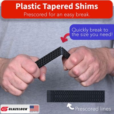 Image showing  Plastic Tapered Shims 36 pk.